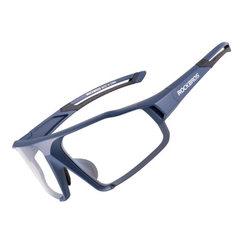 Fotohromas UV400 riteņbraukšanas brilles ar futrāli SP216BL - zilas