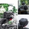 Motocikla soma mugursoma ķiverei, kas stiprināma uz bākas vai sēdekļa, 35l - melna