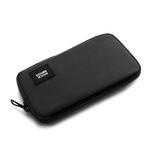 Velosipēda soma telefonam, atslēgām, makam, kartēm, naudai 0,15 l - melna