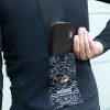 Velosipēda soma telefonam, atslēgām, makam, kartēm, naudai 0,15 l - melna
