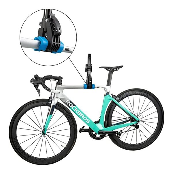 1027457-6-stojak-serwisowy-do-rowerow-mocowany-do-blatu-stol-rockbros-hurtownia-dropshipping-1.jpg Galda vai sienas stiprināmais velosipēdu remonta statīvs - melns