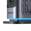 Uzlādes stacijas daudzportu lādētājs GaN 65W EU 4x USB-C un 2x USB-A - tumši pelēks