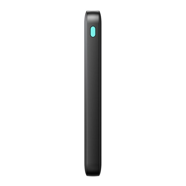 Powerbank JR-PBF12 10000mAh 2.4A 2x USB-A 1x USB-C - melns