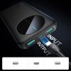 Powerbank JR-PBF12 10000mAh 2.4A 2x USB-A 1x USB-C - melns