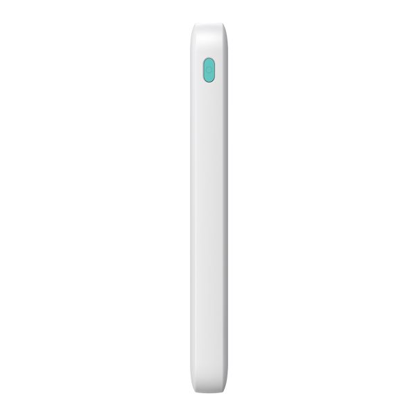 Powerbank JR-PBF12 10000mAh 2.4A 2x USB-A 1x USB-C - balts