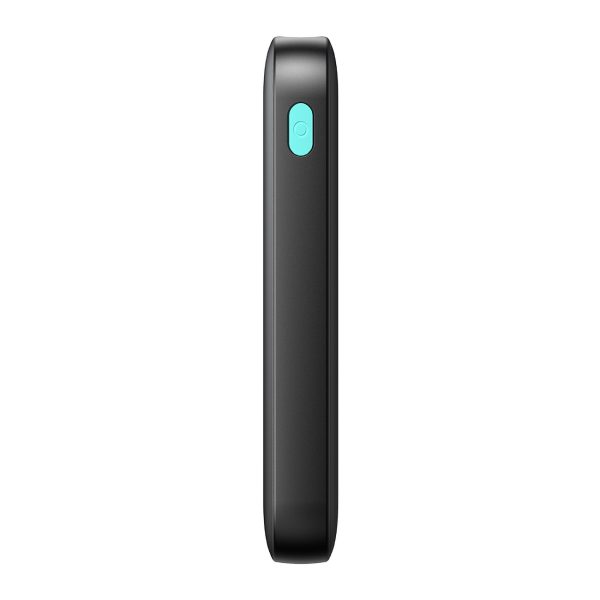 Powerbank JR-PBF13 5000mAh 2.4A 2x USB-A 1x USB-C - melns