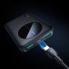 Powerbank JR-PBF13 5000mAh 2.4A 2x USB-A 1x USB-C - melns