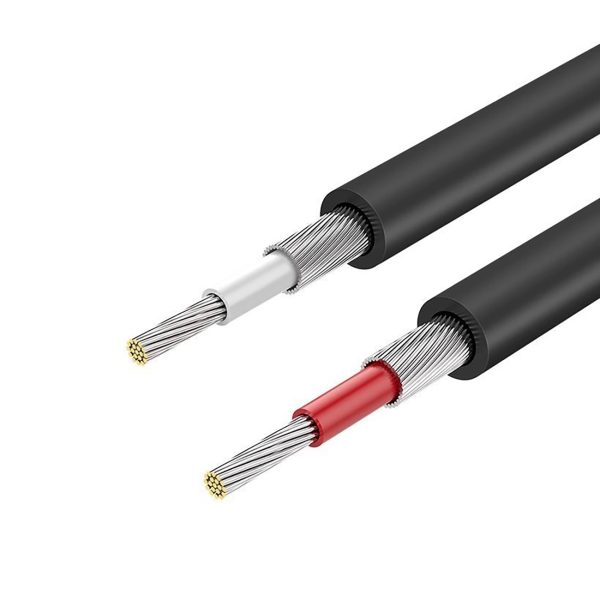 Audio kabelis 2RCA (vīriešu) - 2RCA (vīriešu) 1m - pelēks