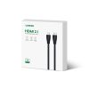 HDMI 2.1 8K 60Hz 4K 120Hz audio/video kabelis 1m - melns