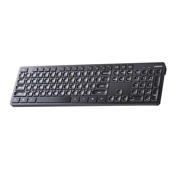 Vadu tastatūra ar Num Lock operētājsistēmai Windows MacOS iOS Linux 1,5 m - melna