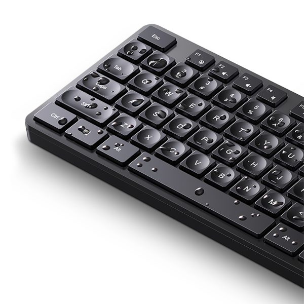 Vadu tastatūra ar Num Lock operētājsistēmai Windows MacOS iOS Linux 1,5 m - melna