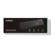 Vadu tastatūra ar Num Lock operētājsistēmai Windows MacOS iOS Linux 1,5 m - melna