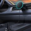 Automašīnas turētājs iPhone ar 15 W induktīvo lādētāju gaisa ventilācijas atverei - melns