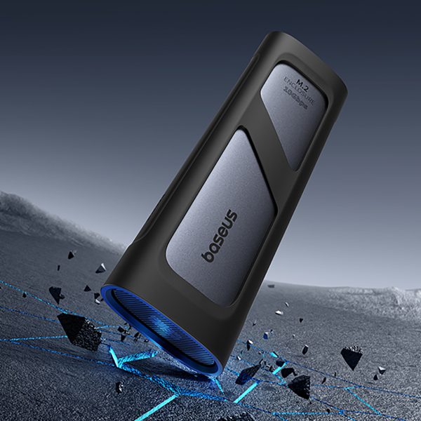 FlyJoy M.2 NVMe 10Gb/s UASP TRIM SSD korpuss līdz 8TB — pelēks