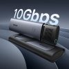 FlyJoy M.2 NVMe 10Gb/s UASP TRIM SSD korpuss līdz 8TB — pelēks