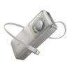 Free2Pull 10000mAh 30W Powerbank ar USB-C portu un ievelkamu USB-C kabeli - pelēks