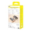 Free2Pull 10000mAh 30W Powerbank ar USB-C portu un ievelkamu USB-C kabeli - pelēks