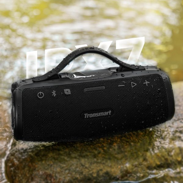 Mirtune S100 50W Bluetooth 5.3 IPX7 bezvadu skaļrunis - melns