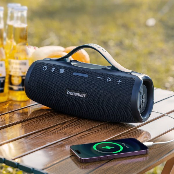 Mirtune S100 50W Bluetooth 5.3 IPX7 bezvadu skaļrunis - melns