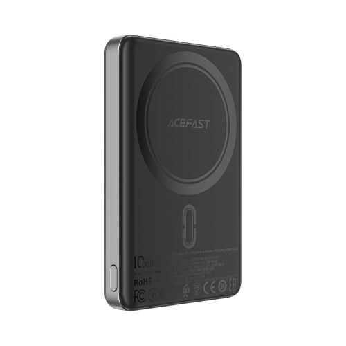 Magnētiskā pārnēsājamā baterija 10000mAh PD20W MagSafe Ultra Thin - melna