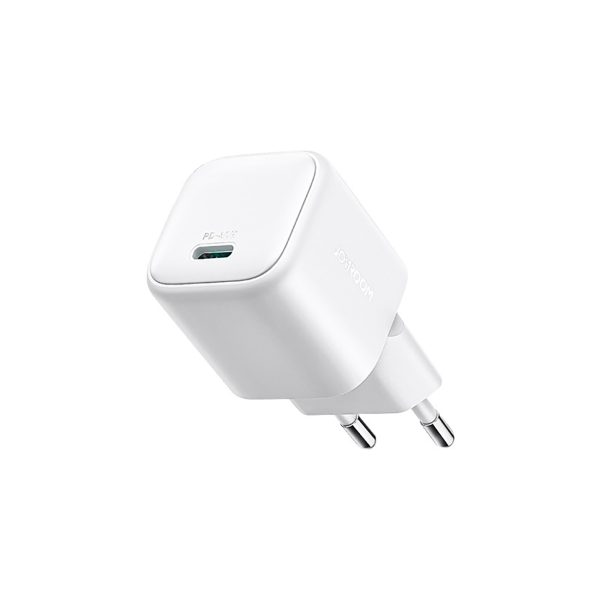Mini 30W GaN USB-C sienas lādētājs - balts