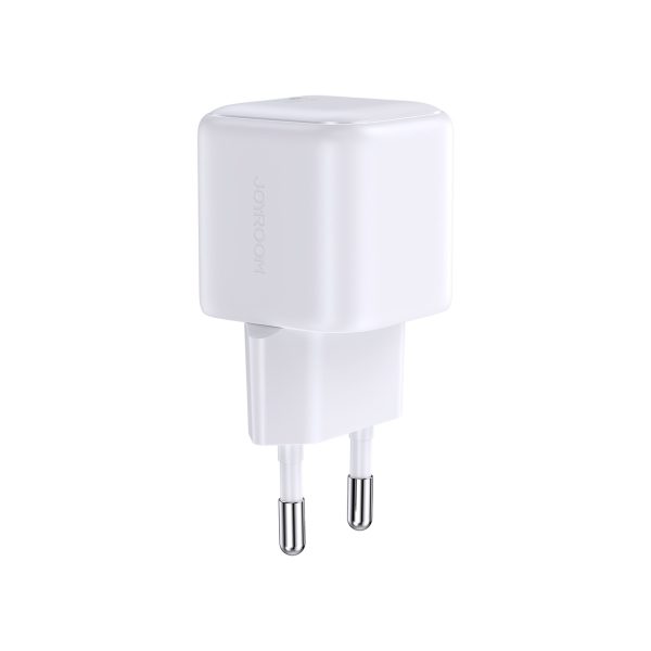 Mini 30W GaN USB-C sienas lādētājs - balts