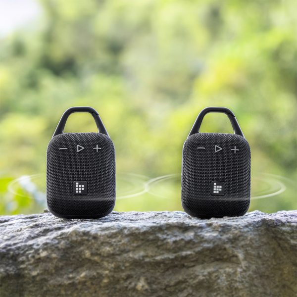 Mirtune H1 Bluetooth 8W mazs ceļojumu bezvadu skaļrunis - melns