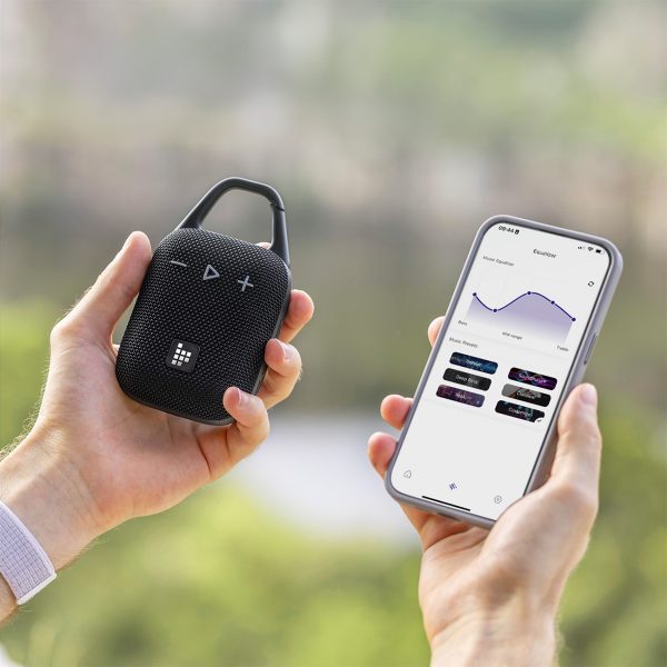 Mirtune H1 Bluetooth 8W mazs ceļojumu bezvadu skaļrunis - melns