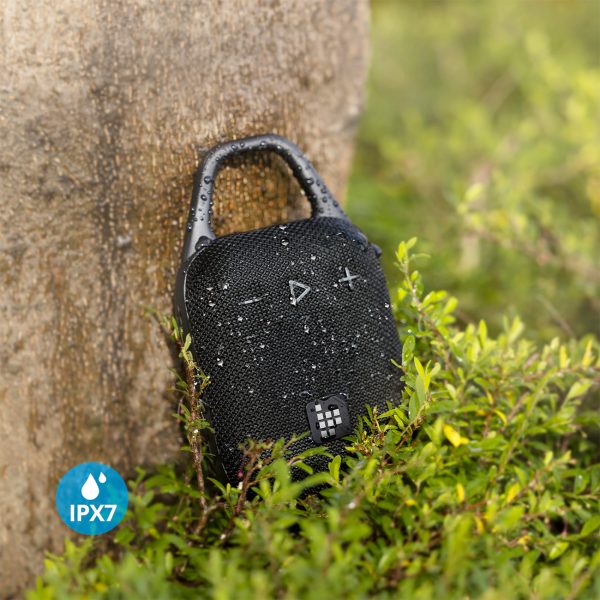Mirtune H1 Bluetooth 8W mazs ceļojumu bezvadu skaļrunis - melns