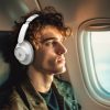 Soundfii Q20 ANC bezvadu Bluetooth 5.3 austiņas - baltas