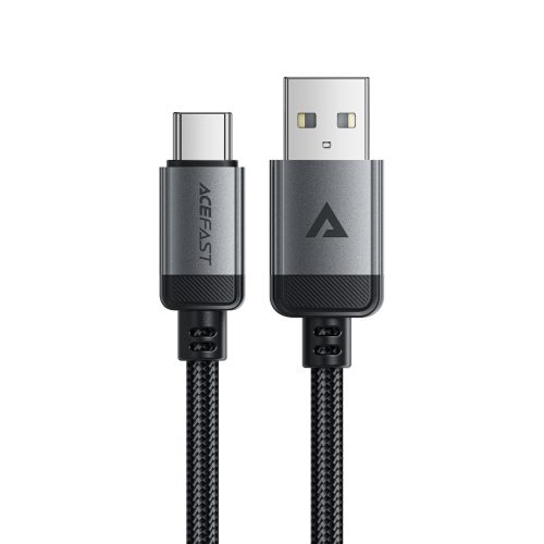 Kabelis USB-A - USB-C 480Mb/s 3A 1.2m - melns
