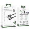 Kabelis USB-A - USB-C 480Mb/s 3A 1.2m - melns