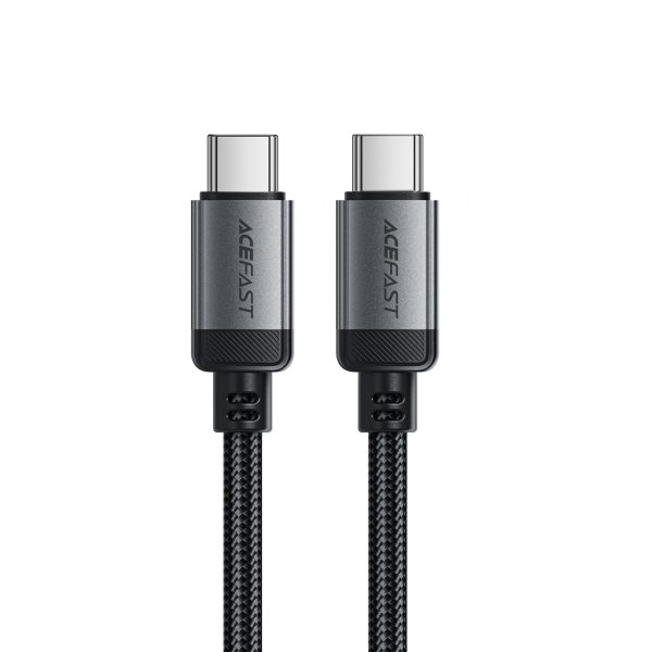 Kabelis USB-C - USB-C 480Mb/s 3A 1.2m - melns