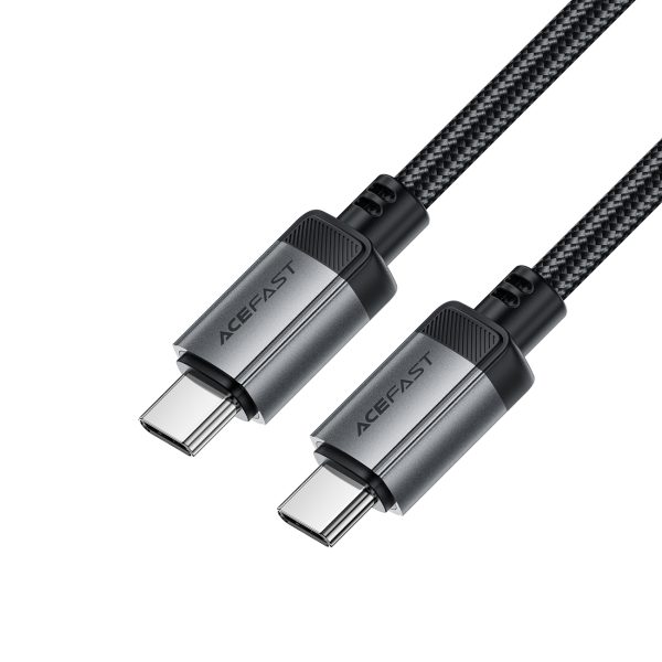 Kabelis USB-C - USB-C 480Mb/s 3A 1.2m - melns