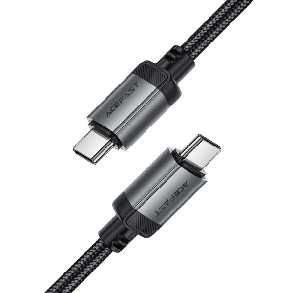 Kabelis USB-C - USB-C 480Mb/s 3A 1.2m - melns