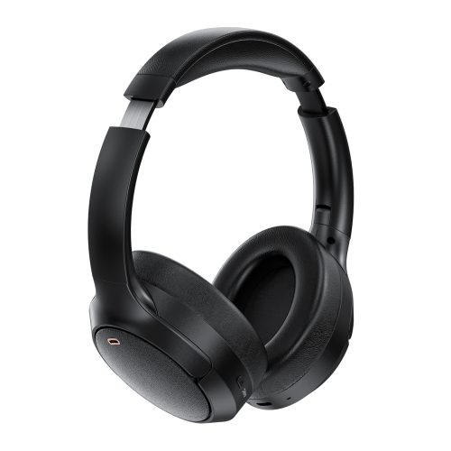 H6 ANC bezvadu Bluetooth 5.3 IPX4 austiņas - melnas