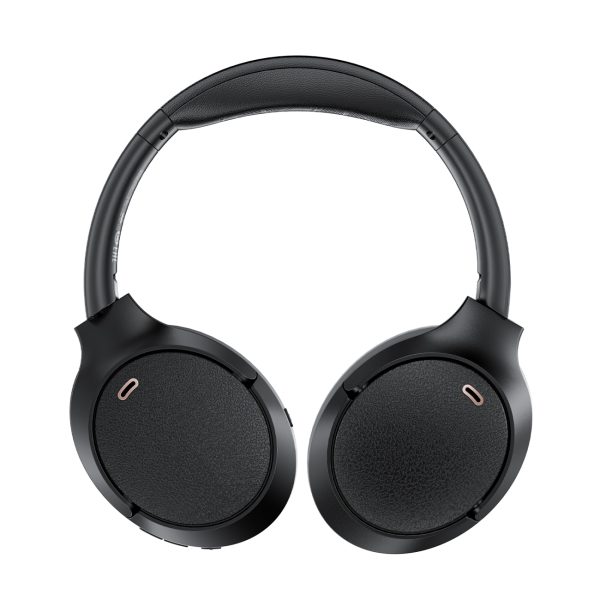 H6 ANC bezvadu Bluetooth 5.3 IPX4 austiņas - melnas