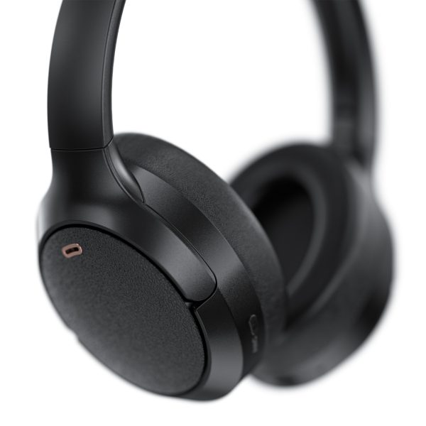 H6 ANC bezvadu Bluetooth 5.3 IPX4 austiņas - melnas
