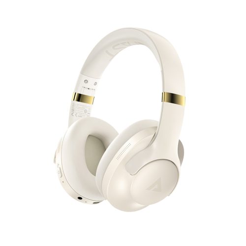 H4 ANC bezvadu Bluetooth 5.3 IPX4 austiņas - bēšas