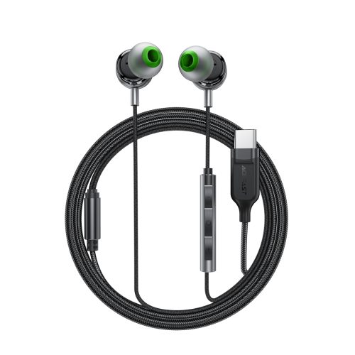 L5 vadu austiņas ar USB-C savienojumu, 1,2 m, melnas