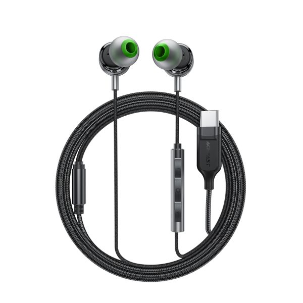 L5 vadu austiņas ar USB-C savienojumu, 1,2 m, melnas