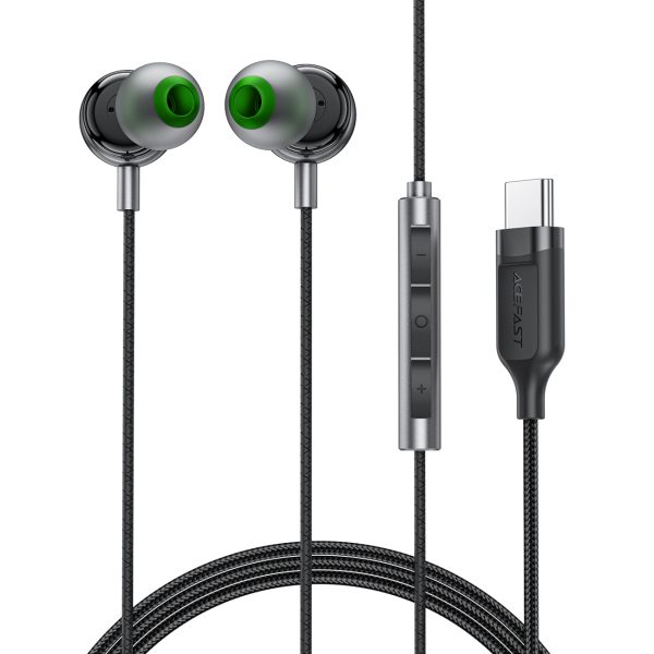 L5 vadu austiņas ar USB-C savienojumu, 1,2 m, melnas