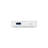Qi2 10000mAh magnētiskais pārnēsājamais akumulators ar USB-A USB-C 22.5W PD statīvu - balts