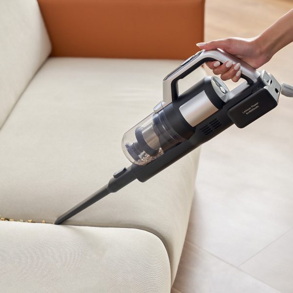 4in1 JIMMY PW11 Pro HEPA 460W bezvadu putekļsūcējs un veļas mašīna - sudrabaini melna