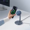 2in1 Orbit 2 Pro MagSafe Qi2 20W induktīvais lādētājs ar dzesēšanu - pelēks