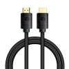 HDMI augstas izšķirtspējas sērijas 8K video kabelis 1 m - melns