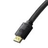 HDMI augstas izšķirtspējas sērijas 8K video kabelis 2 m - melns