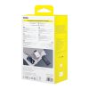 QPow 2 20000mAh 30W Powerbank ar 2 iebūvētiem USB-C kabeļiem - balts