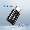 Micro USB uz USB-C adapteris — melns
