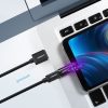 Micro USB uz USB-C adapteris — melns